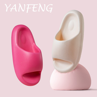 YANFENG dép xỏ ngón Thời Trang Đơn Giản Cho Nữ dép bánh mì Đàn hồi tốt Thời thượng Linh hoạt Phù hợp FYT2460INP 26Z240625