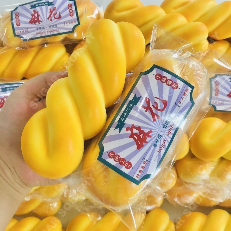 Sugar Squishy Fried Mahua Squishy Squishy Rising chậm