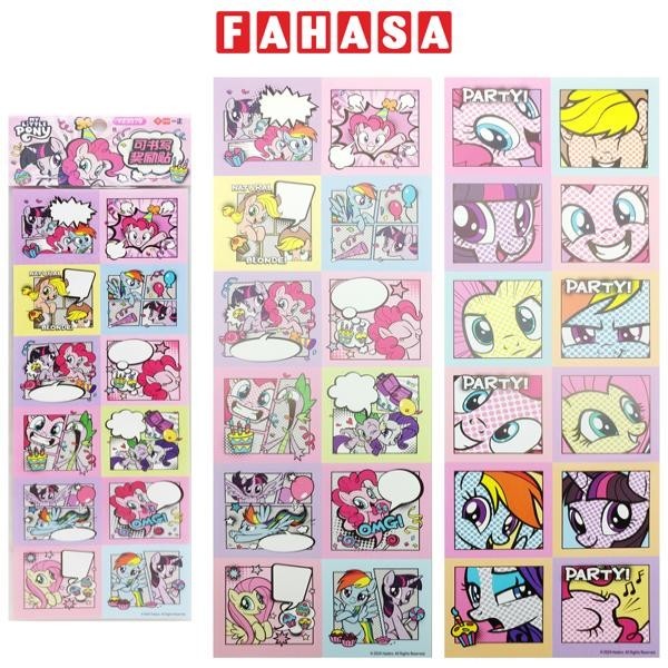 Sticker Trang Trí My Little Pony - iiGEN YZ3579 - Mẫu 2