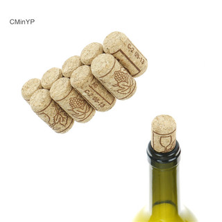 Cminyp 10 chiếc thẳng chai gỗ nút chai rượu nút chặn nút chai rượu cắm vinh quang