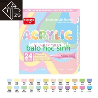   Mới  Bút Acrylic Marker Guangna 8201 Pastel Skintone 