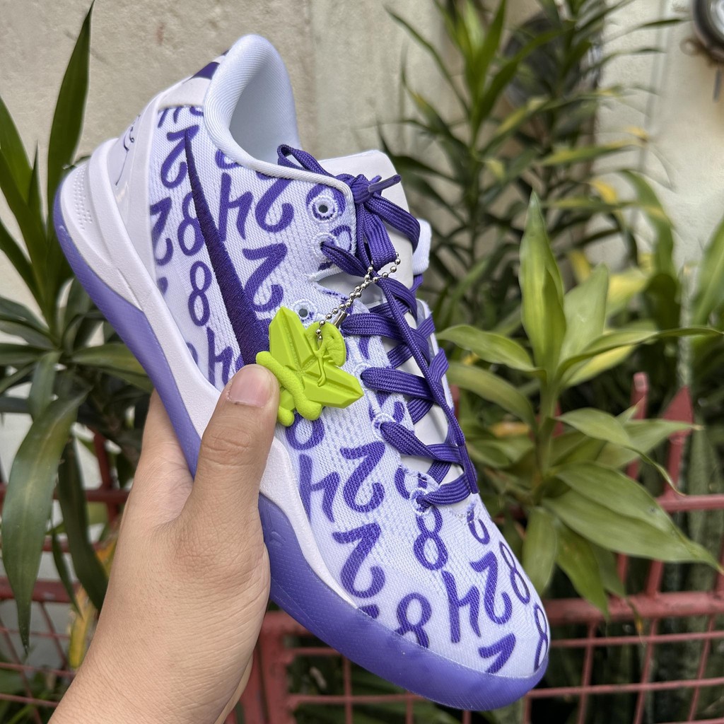 2025 Mới Chính Hãng Kobe 8 Nữ Giày Sneaker Thể Thao Nam Giày Lưới Thông Thường Giày Bóng Rổ