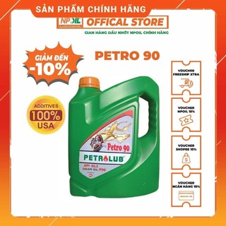Dầu cầu, dầu hộp số NP Petro 90/140 can 4L