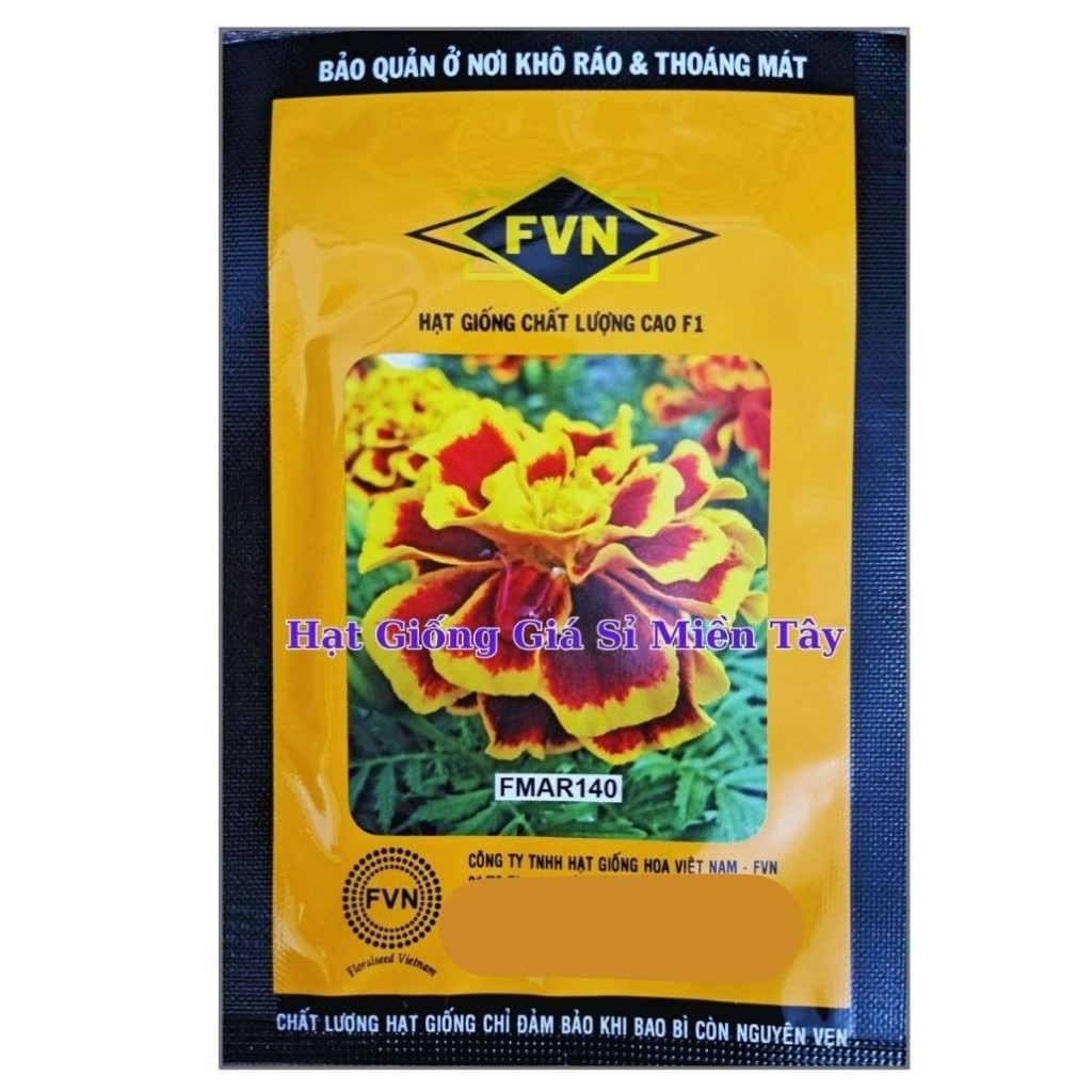 Hạt Giống Hoa Vạn Thọ Ban Mai F1 FMAR140 FVN (GÓI 100 HẠT)