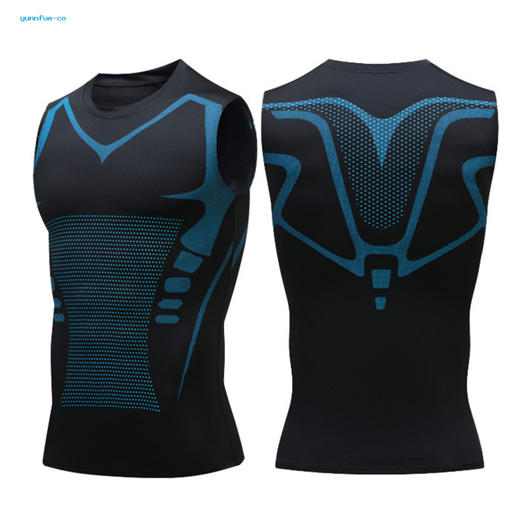 Compression Stretch Tights Men's Fitness Clothes Quick-Drying Sweat Absorbent Fitness Running Basket