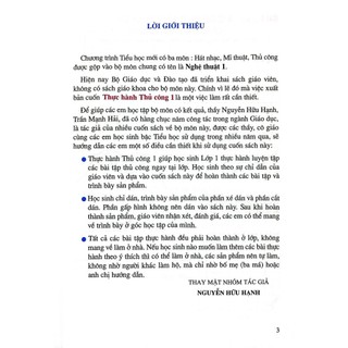 Sách - Thực Hành Thủ Công 1 (2017)