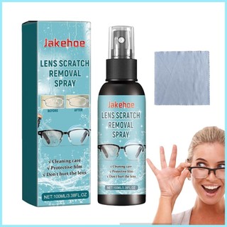 Máy làm sạch ống kính kính kính mắt 100ml Máy làm sạch ống kính bằng vải làm sạch ống kính Kính mắt Bộ làm sạch ống kính cho mọi ống kính tdevn tdevn