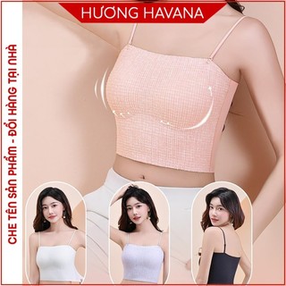 Áo bra ống dáng quây 2 dây mảnh có thể tháo rời, đệm mỏng chất su kết hợp dạ mỏng đính sợi kim tuyến mã FLA631