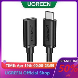 Dây cáp nối USB C Ugreen 0.5m cho Thunderbolt 3 laptop táo Pro