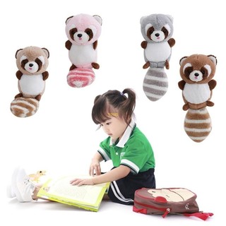 Youn Raccoon Móc Khóa Móc Khóa Phụ Kiện Hoạt Hình Ba Lô Mặt Dây Chuyền Cho Bé Gái