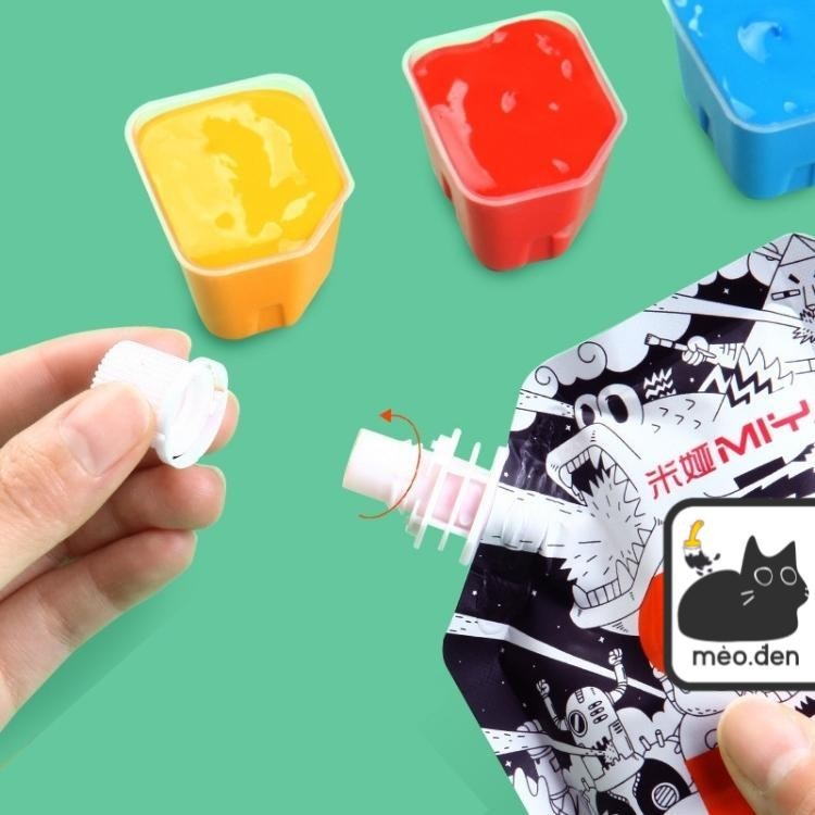 Màu Gouache Miya Himi Dạng Túi Refill 100ml - Hoạ cụ Hakuart