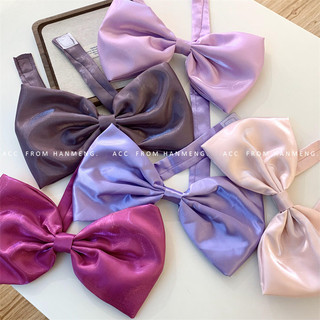 Ins Phong Cách Tom Mèo Nơ Lớn choker Xương Đòn Dây Xích Cô Gái Ngọt Ngào Ảnh Đạo Cụ Vòng Cổ Trang Sức