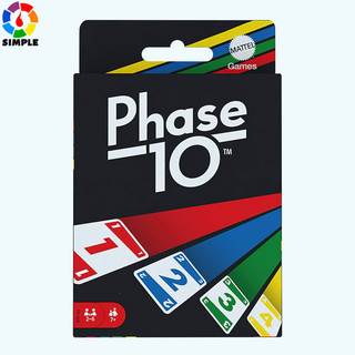 Mattel games uno phase 10 card game