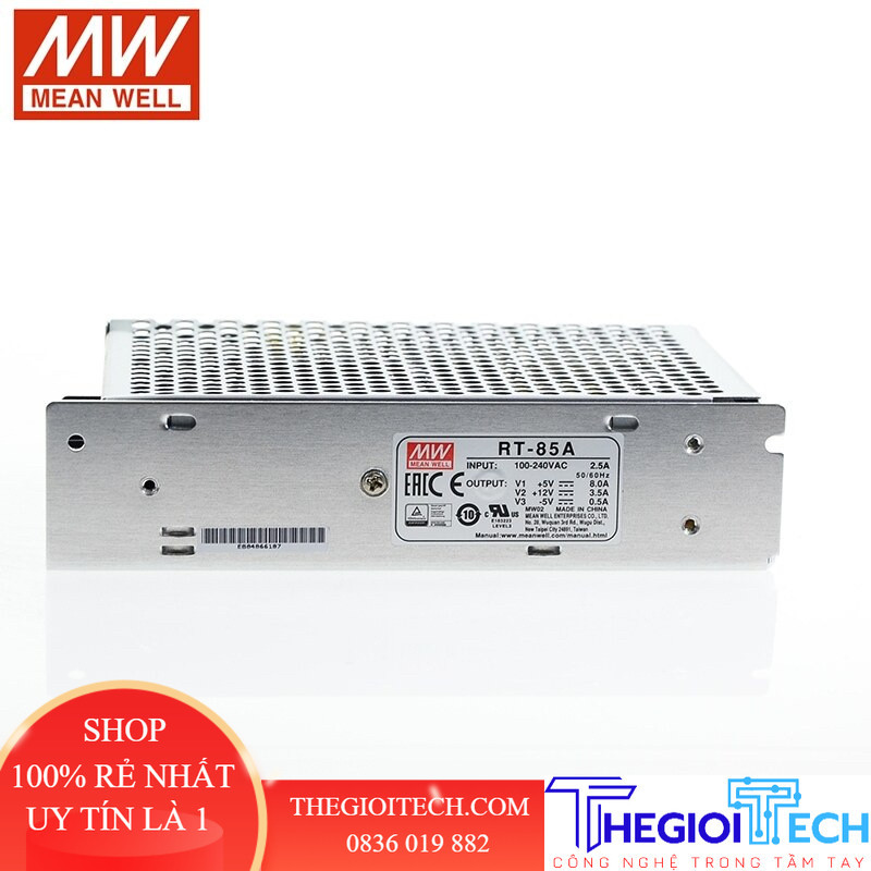 BỘ NGUỒN MEANWELL 3 NGÕ RA RT-85A, RT-85B, RT-85C, RT-85D
