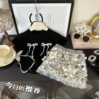 Váy Sequin thời trang bé gái 2024