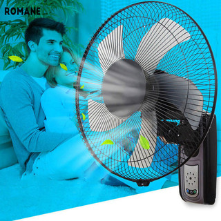 Romane Quạt treo tường quạt điện treo tường nhà hàng thương mại đầu lắc quạt công nghiệp tường quạt điện