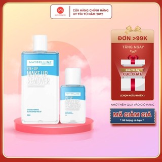 Nước tẩy trang mắt môi Maybelline Lip & Eyes Make Up Remover 150ml