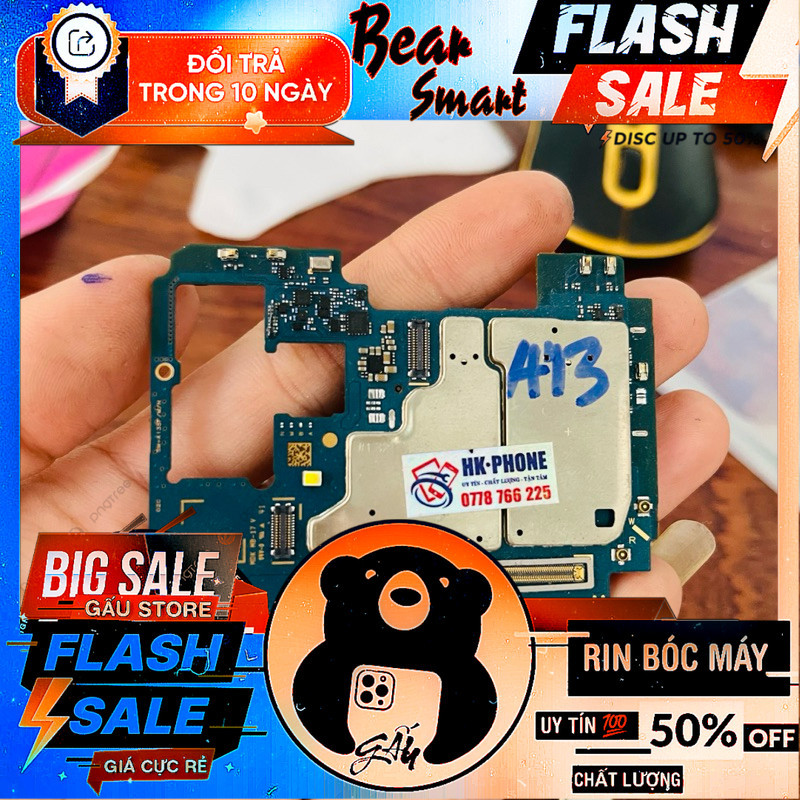 Main Xác Samsung A13 / Main Hư Nguồn / Main Phế Lấy Linh Kiện Sữa Chửa