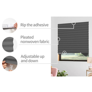 Rèm tự dính DIY xếp li mù