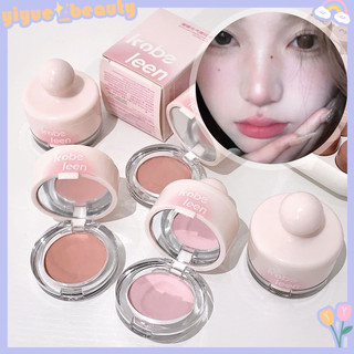 Tự Nhiên Mờ Trang Điểm Blush Highlighter Làm Sáng Đơn Sắc Bột Blusher Kem Cheek Rouge Nữ Mỹ Phẩm HB