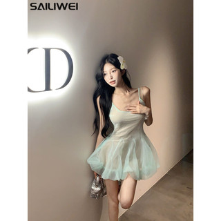 SAILIWEI váy Đầm váy nữ body đầm Casual Minimalist Vintage phổ biến WLQ24506V2 19Z240509