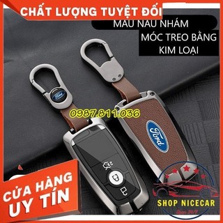 Ốp chìa khóa hợp Kim cao cấp chìa smartkey, chìa gập Ford Ranger, Raptor, Expoler,Everest, Ecosport