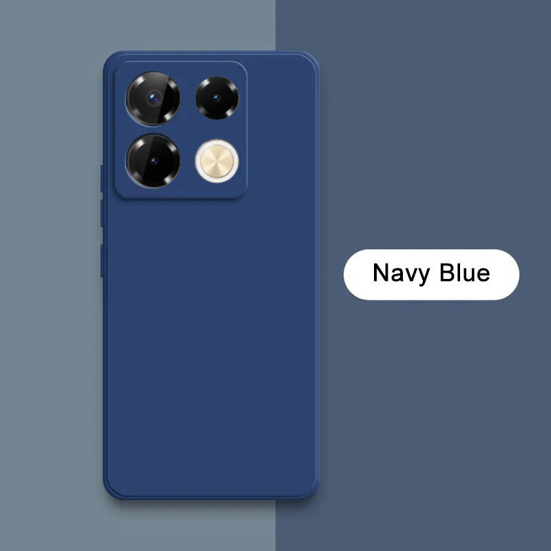 Infinix Note40 Note40Pro Note40Pro + Note40Plus Ốp Điện Thoại Mềm TPU Silicon Lỏng Vuông Cho Infinix