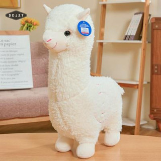 < SDJZT > 25cm Mới Alpaca Sang Trọng 3 Màu Búp Bê Động Vật Dễ Thương Búp Bê Nhồi Bông Mềm Trang Trí Văn Phòng Nhà Trẻ Em Bé Gái Quà Tặng Sinh Nhật Bán