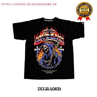 "Devil 's Advocate" màu đen và nâu tees AUEV