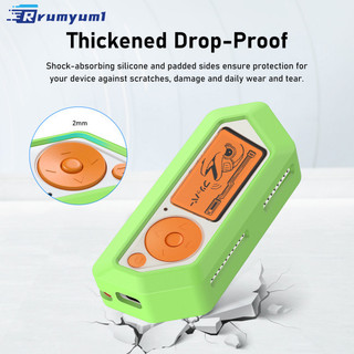 Còn hàng! Ốp Lưng Silicon Bảo Vệ Da Chống Sốc Du Lịch Mang Theo Túi Tương Thích Cho Flipper Zero Tương Tác