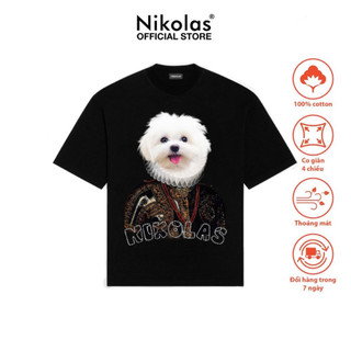 Áo thun Unisex Nikolas 100% Cotton Maltese Tee