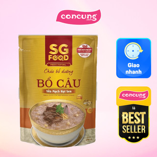 Cháo bổ dưỡng Bồ Câu Yến Mạch Hạt Sen SG Food 240g