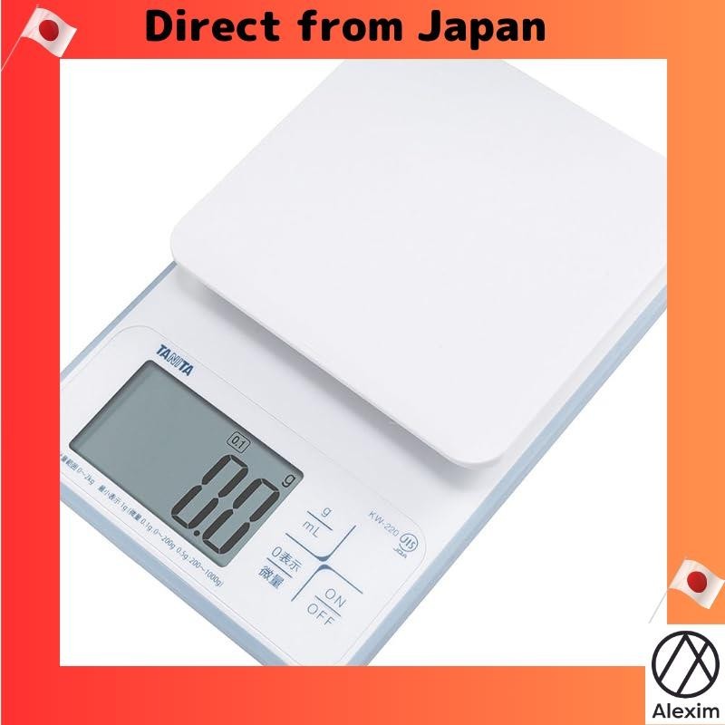 [Direct from Japan]Tanita Cooking Scale Kitchen Scale Cooking Waterproof Digital 2kg 0.1g Unit KW-22