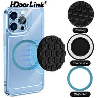 Hdoorlink Từ Hút Điện Thoại Gắn Điện Thoại Hút Ốp Lưng Điện Thoại Silicon Di Động Đa Năng