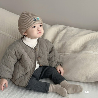 Áo khoác trám ghi | Quần legging len ghi baby cho bé trai và bé gái