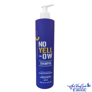 DẦU GỘI TÍM KHỬ VÀNG DEL COLORE NO YELLOW SHAMPOO 500ML - MK