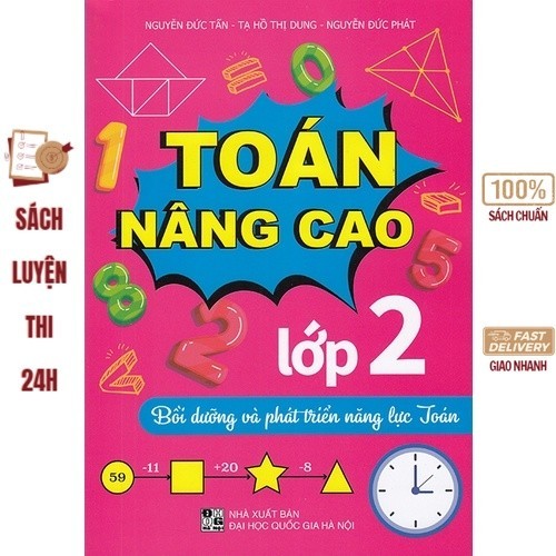 Sách - Toán nâng cao lớp 2 (Bồi dưỡng và phát triển năng lực Toán)