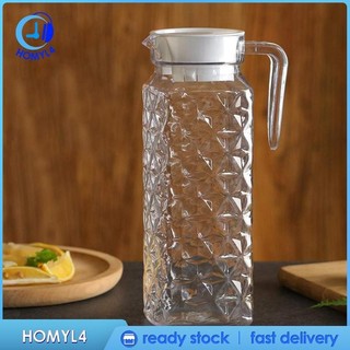Nước Lạnh Carafe Nước chanh Ấm đun nước ép Acrylic 1.1L Bình đựng nước lạnh