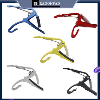 Dragonpad Dân Gian Guitar Capo Kẹp Hợp Kim Capo Tuner Đa Năng Cho Đàn Ukulele Gỗ Điện Đàn Guitar Luthier Dụng Cụ Phụ Kiện