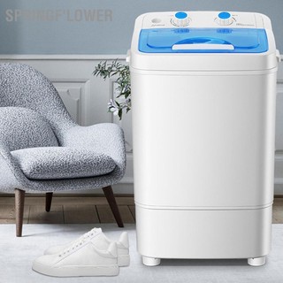 Máy Giặt Mini Di Động Hộ Gia Đình 7.5L Xô Đơn Lớn Máy Giặt Mini Giặt Xoay Tích Hợp Máy Giặt Giày