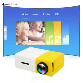 Máy chiếu KIQUNE Y300 di động độ phân giải cao 1080P LED máy chiếu mini Android điện thoại máy tính xách tay HDMI USB máy chiếu mini