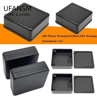 Hộp dự án điện tử dụng cụ nhà ở DIY, Đồ dùng điện chống nước bằng nhựa ABS, Hộp bảng mạch 9 kiểu PCB Black Dự án điện tử