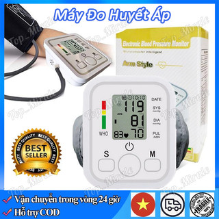 Máy đo huyết áp arm style nhật bản đo huyết áp nhịp tim điện tử tự động chuẩn xác 100%