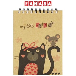 Sổ teen funny cats - cat and mouse