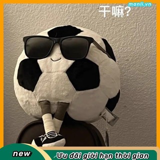 Búp Bê Nhồi Bông Hình Quả Bóng Đá Dễ Thương Cho Bé gấu bông bóng đá