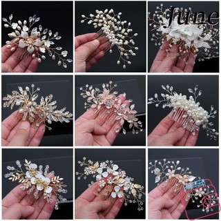Cài tóc hình hoa trang trí tóc cho cô dâu