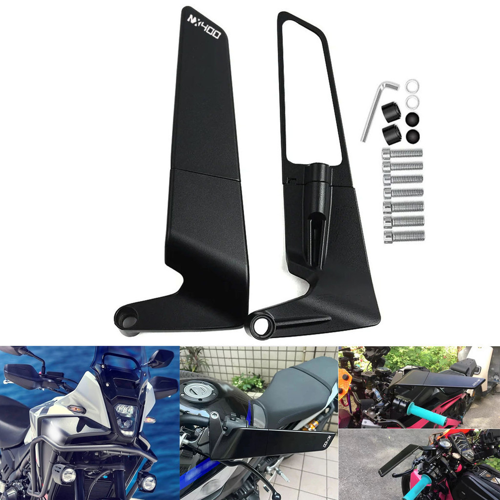 Thích hợp cho phụ kiện xe máy NX400 nx400 2024 NX400 nx4002024 Gương chiếu hậu vô hình Winglet Gương
