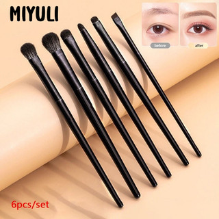 Bộ 6 Cọ Trang Điểm Chuyên Nghiệp Lông Mềm Cho Nữ Mới
