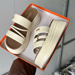 DÉP NỮ  ĐẾ DÀY SIÊU NHẸ ĐẾ XUỒNG CAO 6cm 2 quai to 2 quai nhỏ xinh đế peu mang nhẹ khóa chữ ( mã 4 quai)