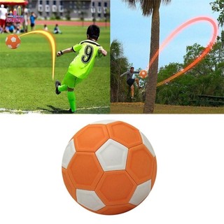 Jesjeliu Curve Soccer Ball Orange Great Kick Curing